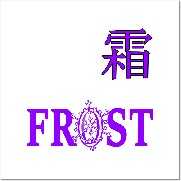 Frost merch Wall Art by A6Tz